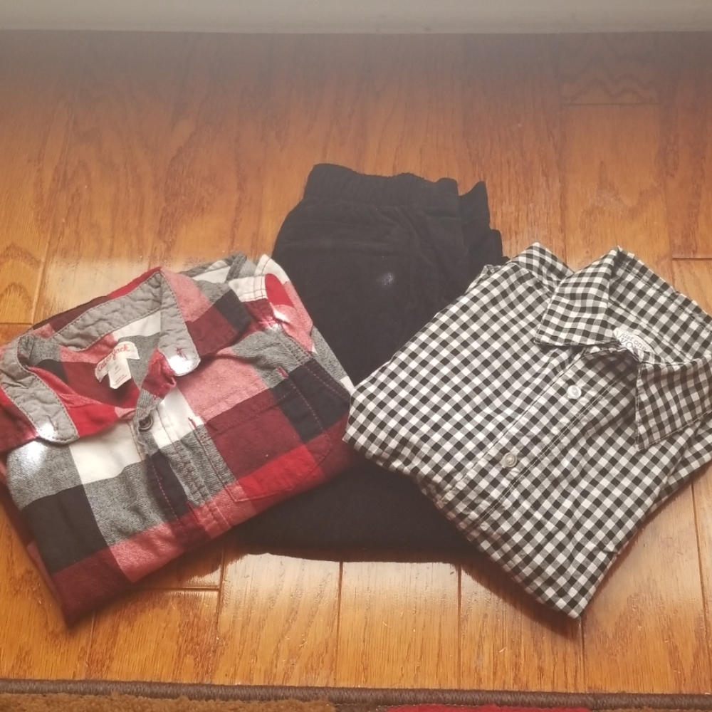 Holiday 2 shirts and 1 pant